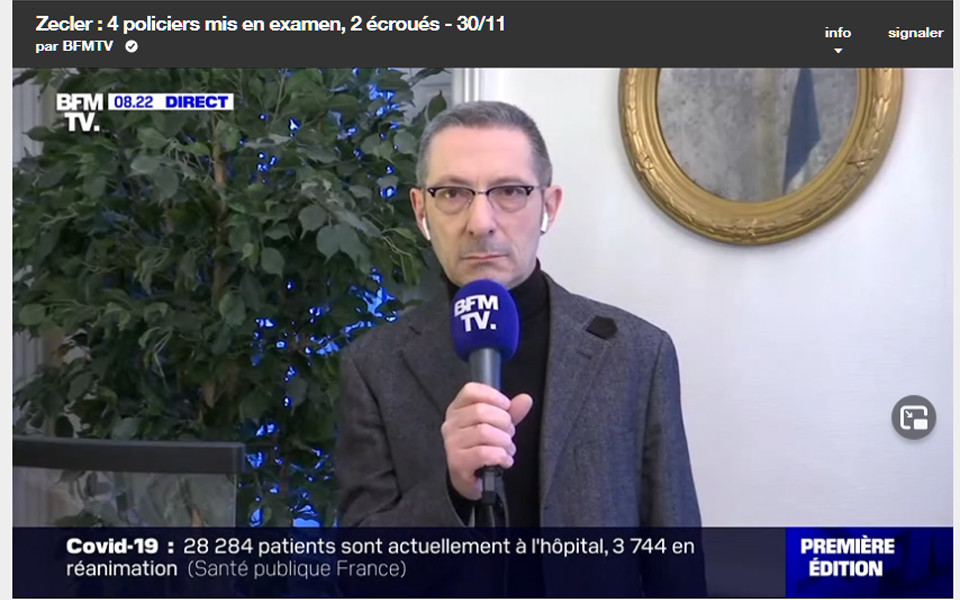Avocat Gabriel Versini : Interview BFM TV sur l'affaire ZECLER