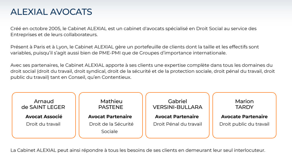 Gabriel Versini-Bullara partenaire du Cabinet ALEXIA